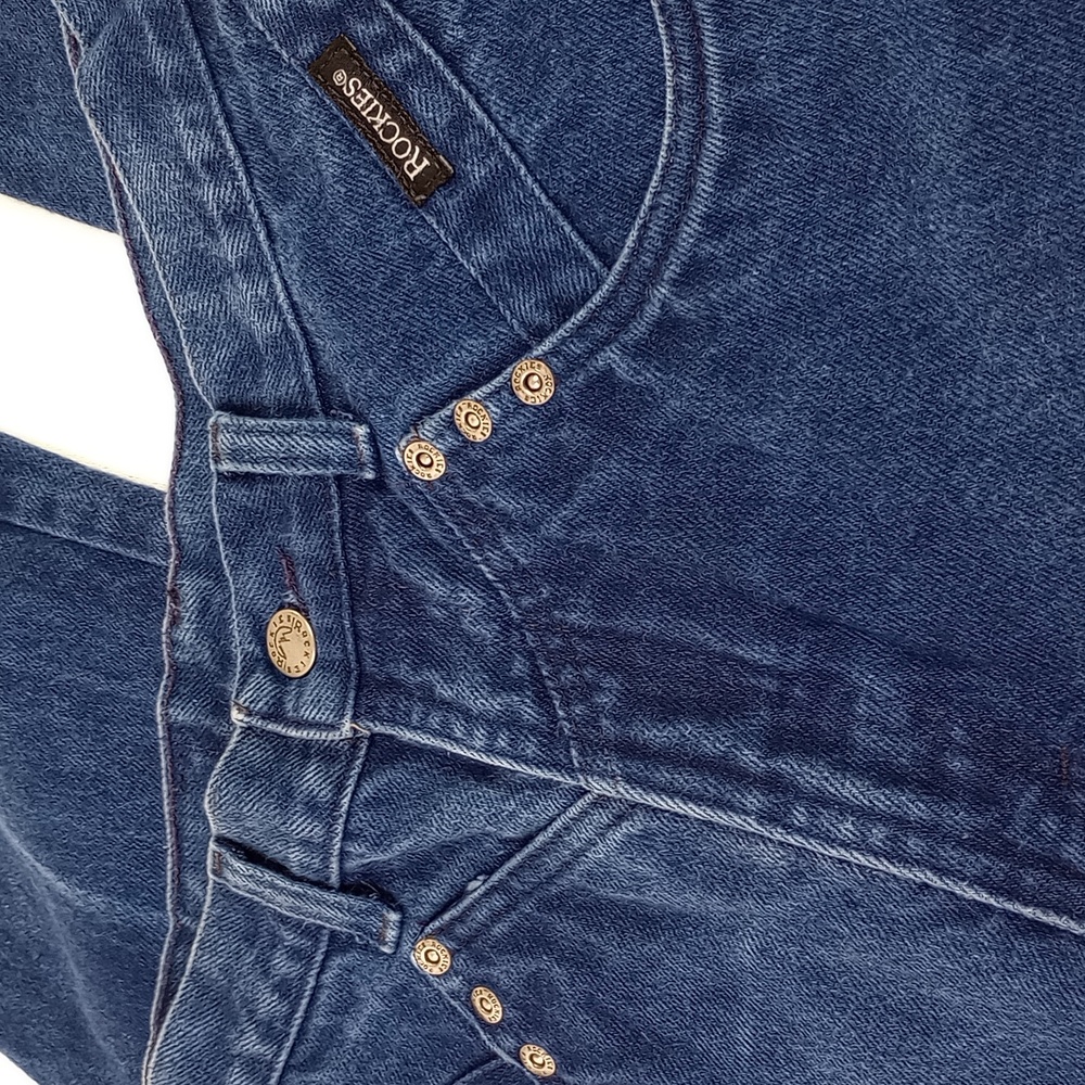 Rocky Mountain Western High Waist Blue Jeans  Inseam 36 Waist 26in